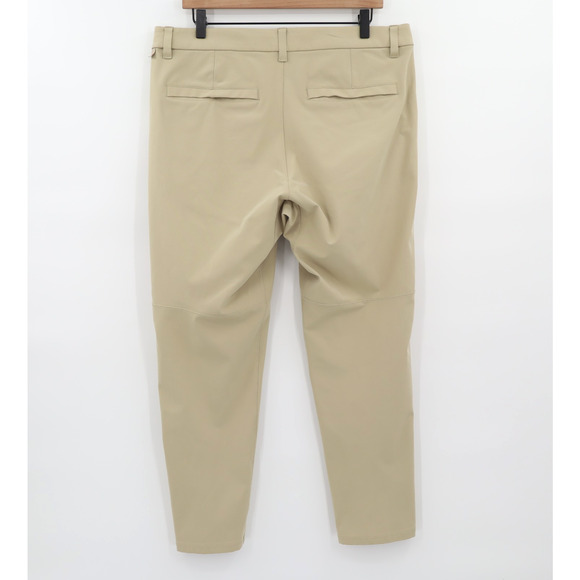 Lululemon Men's Commission Classic Fit Pant Trench Khaki Sz 34X28 - Picture 2 of 8